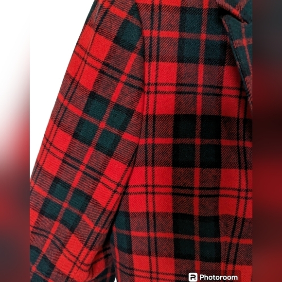 Pendleton vintage plaid wool blazer sz M - Picture 5 of 6